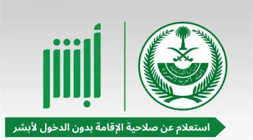 الاستعلام عن صلاحية الإقامة برقم الإقامة فقط 2025