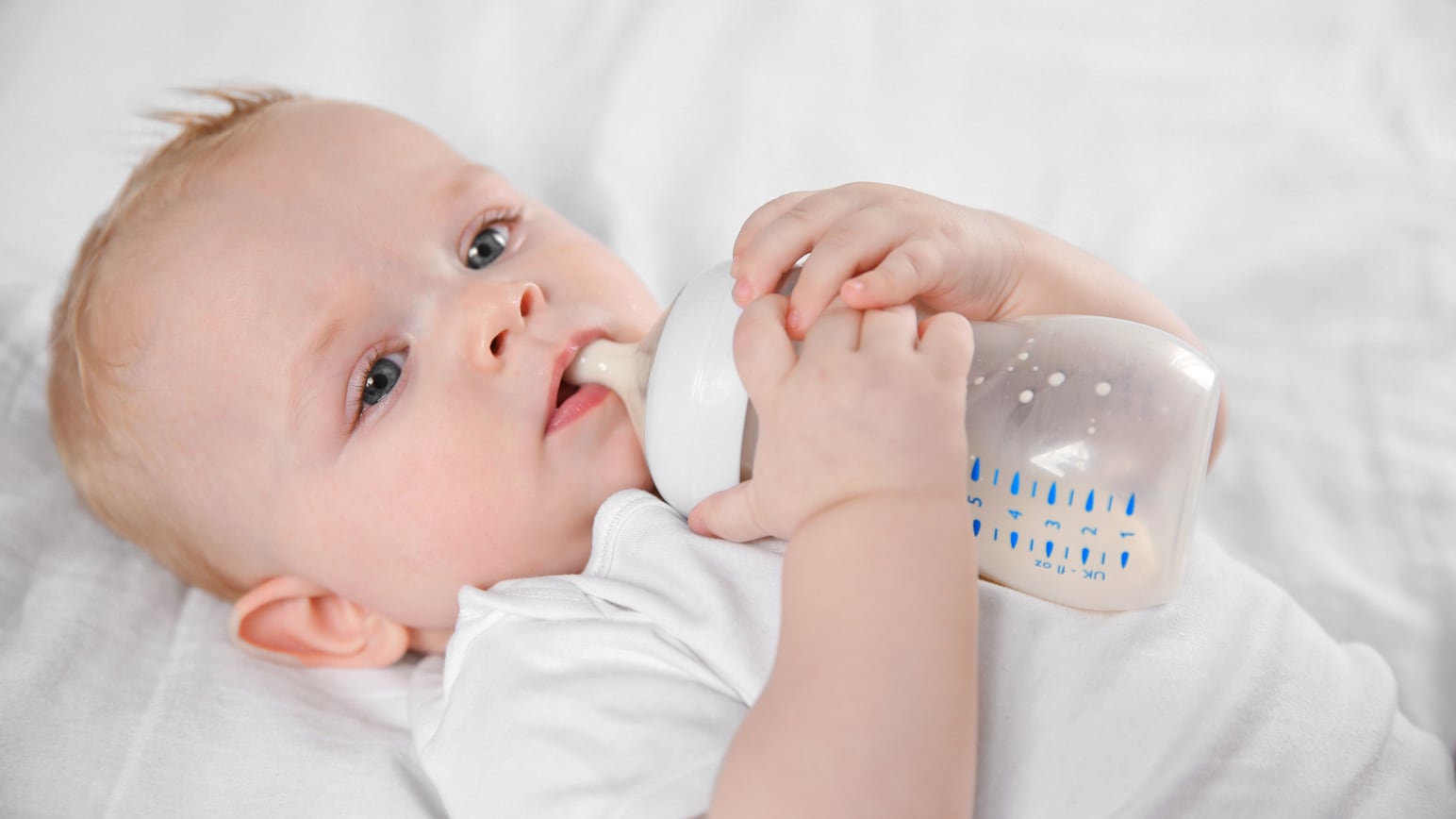 حليب البقر للرضع