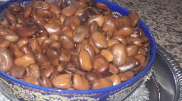 السعرات الحرارية في الفول المسلوق