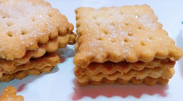 أسهل طريقة لعمل البسكويت بجوز الهند و البرتقال