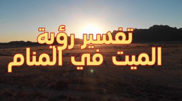 تفسير حلم الميت يطلب شيئا في المنام للعزباء