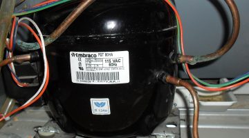 علامات حرق موتور الثلاجة