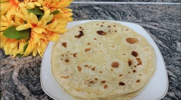طريقة عمل خبز الشباتي الهندي
