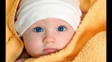 صور بيبي حديث الولادة مكتوب عليها 2025