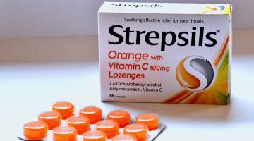 أقراص ستربسلز Strepsils استحلاب لعلاج التهاب الحلق