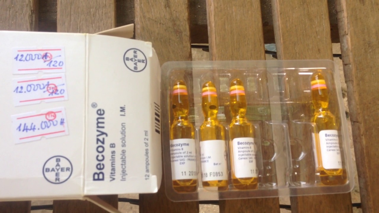 حقن بيكوزيم Becozyme هي حقن لعلاج التهاب الأعصاب