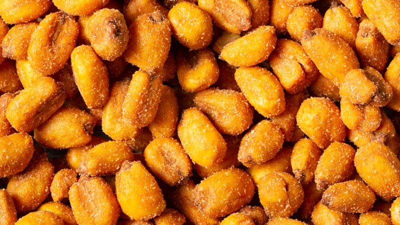 السعرات الحرارية في الذرة المحمصة