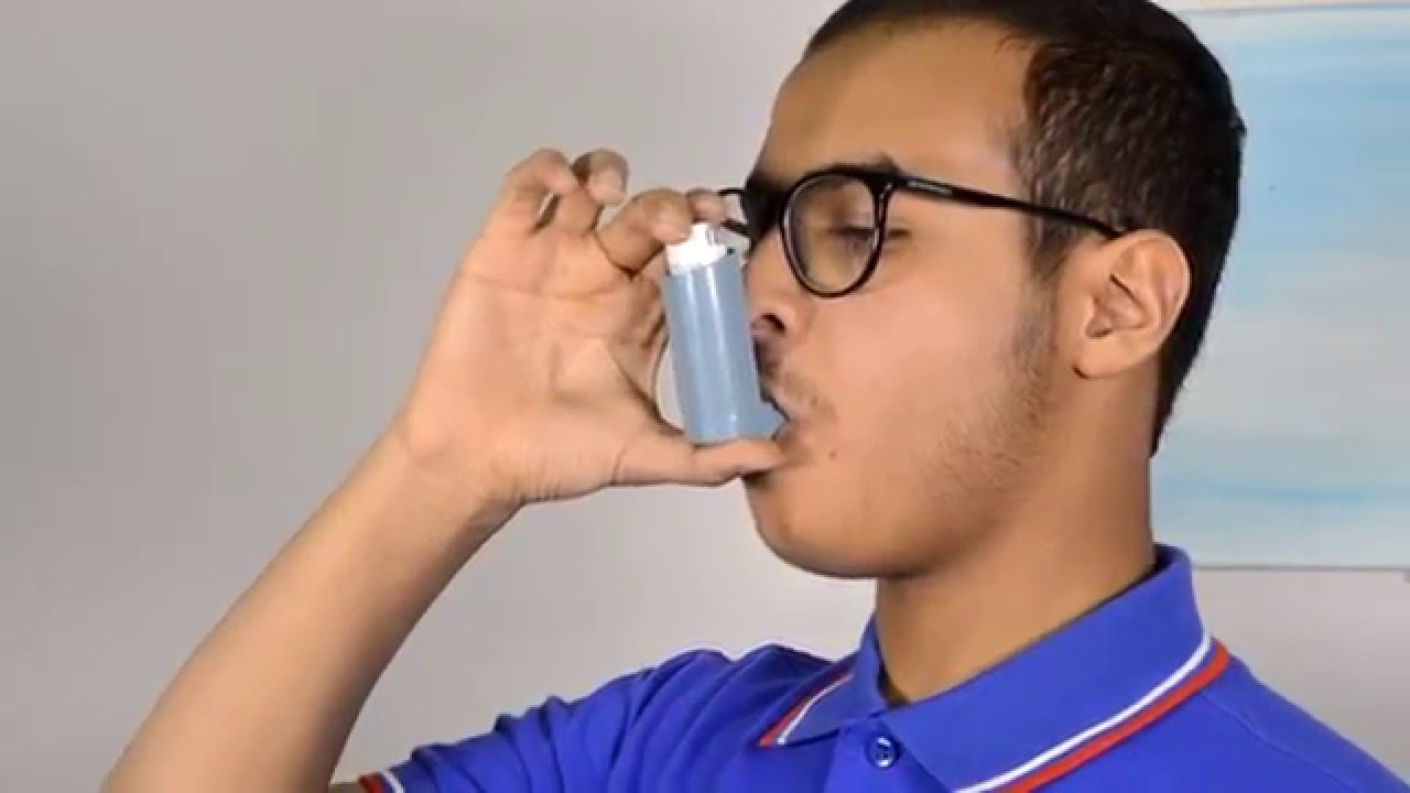 كم مرة يستخدم بخاخ الربو