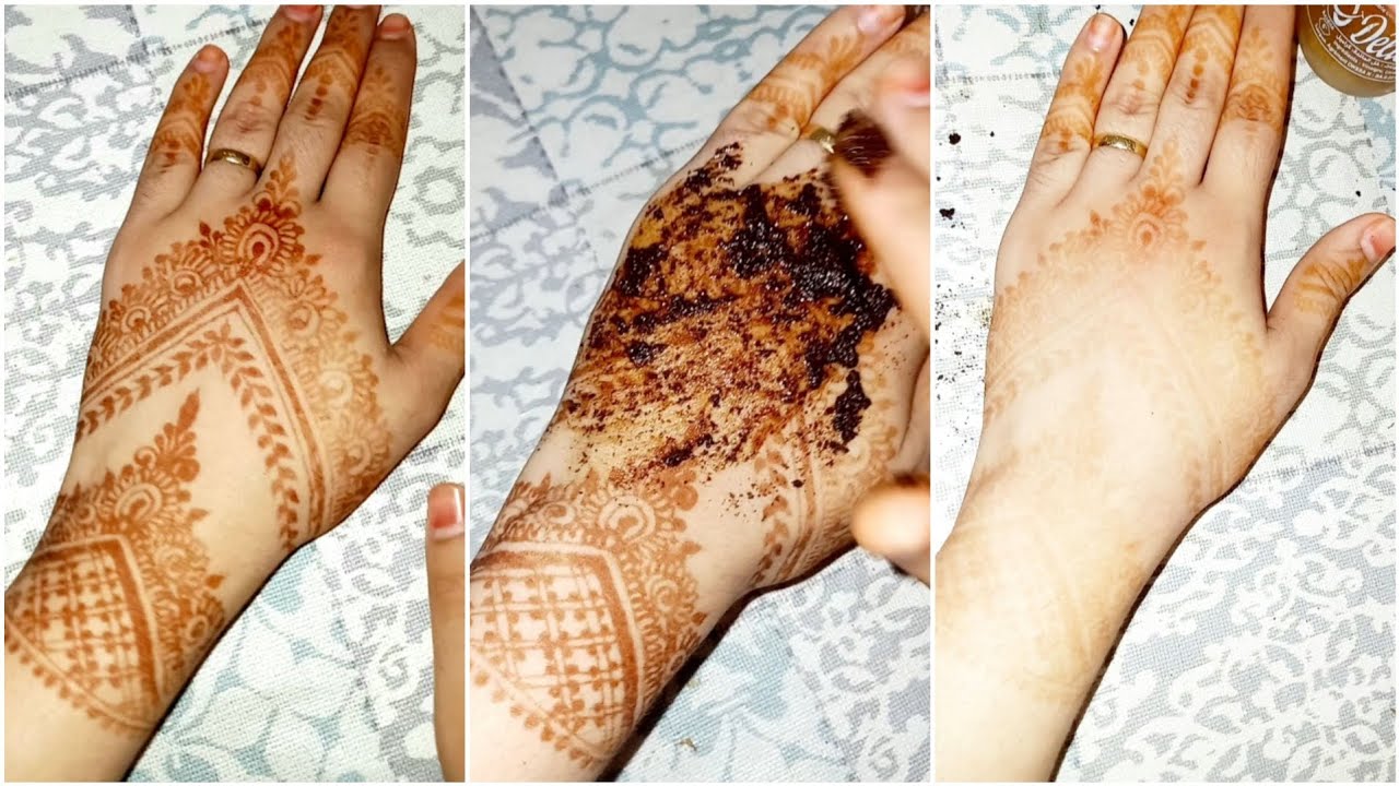 كم ساعة اخلي الحناء على يدي 