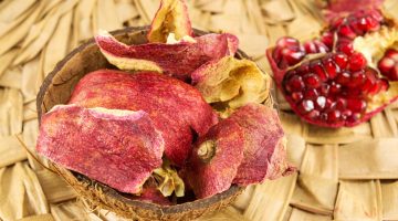 تجربتي مع قشر الرمان للوجة