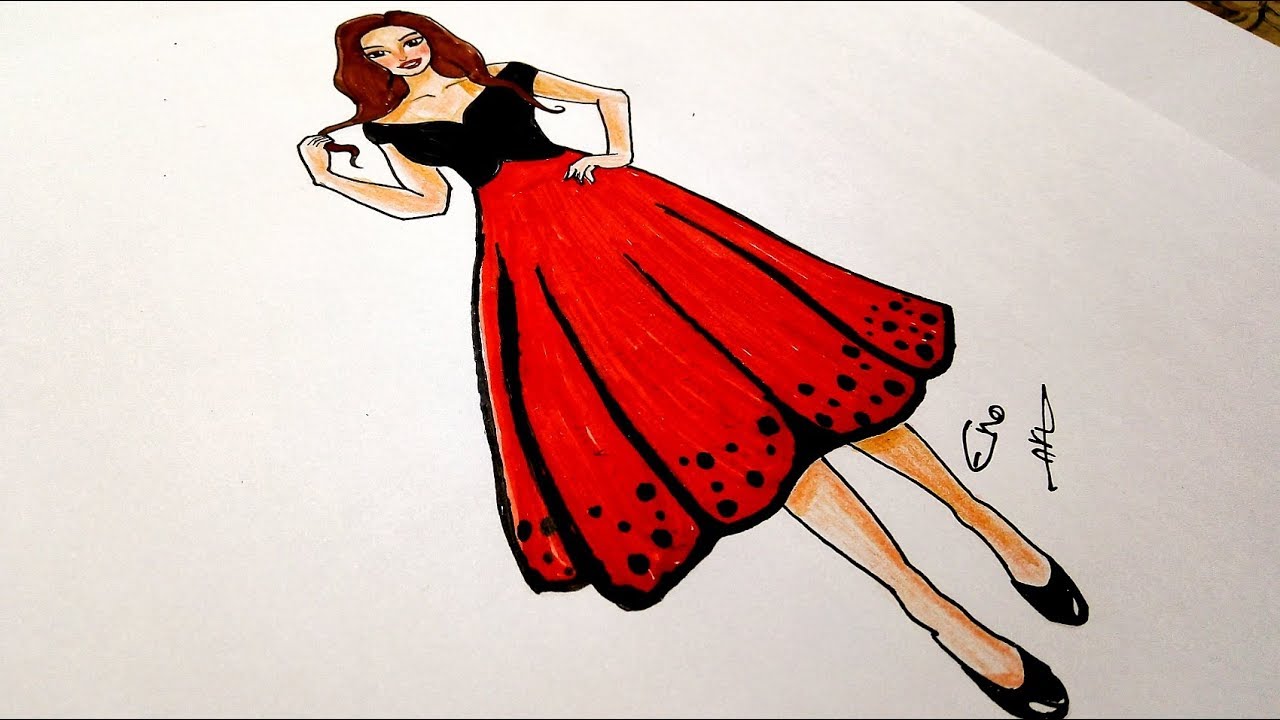 مين حلمت بفستان أحمر وجابت ولد