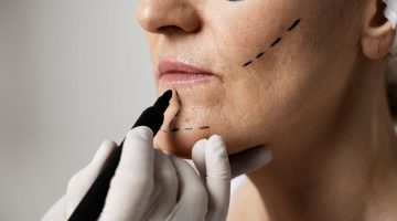 لصقات الأنف بعد عملية التجميل